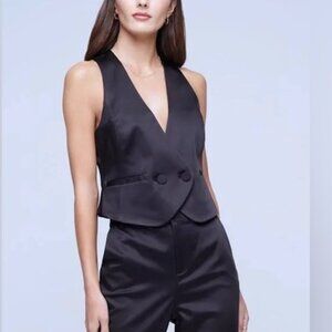 Luxury Designer Jason Wu | 2 | Matching Set Pants Vest Trouser Purple Outfit S.6
